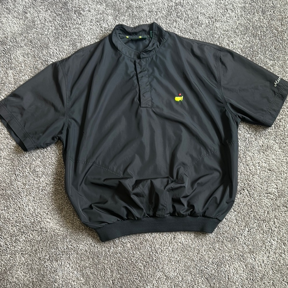 Masters Collection 1/4 Button Up Pullover size Large